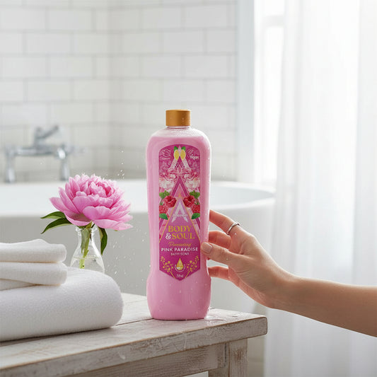 Astonish Bath Soak Pink Paradise 750ml Indulgent Soaking Experience