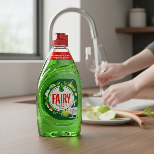 Fairy Washing Up Liquid Apple Scent 320ml Dish Soap For Sparkling Clean Dishes Everyday