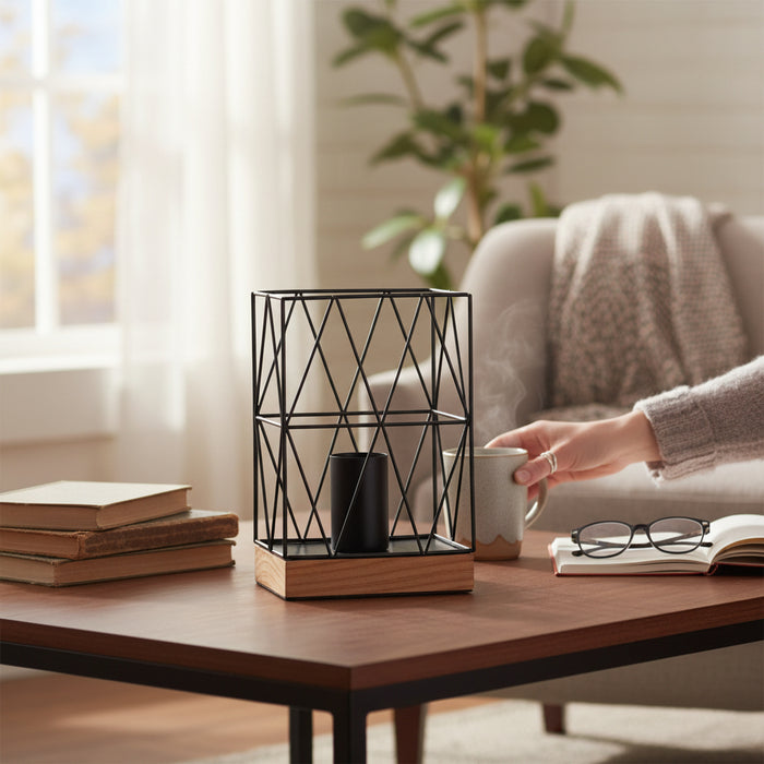 Bode Black Metal Table Lamp
