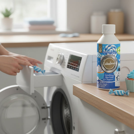Fabulosa 250ml Washing Machine Cleaner Blueberry Sugar Scent For Fresh Odor Free Laundry
