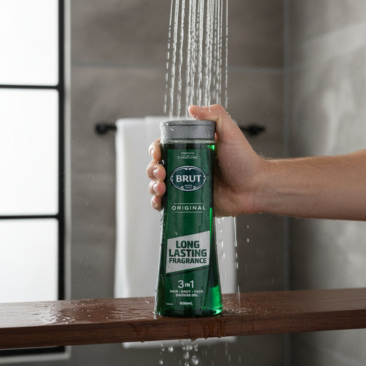 Brut Original Shower Gel 600ml For Men Hydrating Daily Refresh