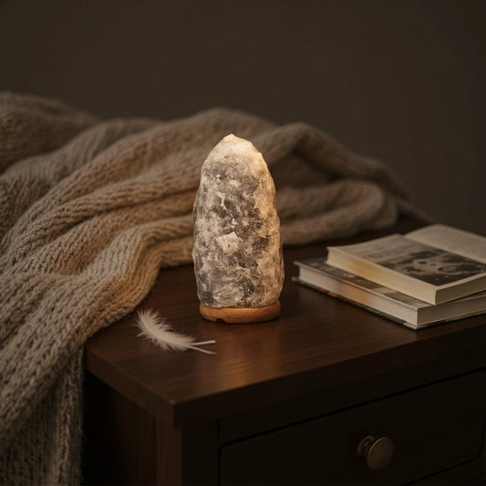 Nepal Grey Natural Salt Lamp