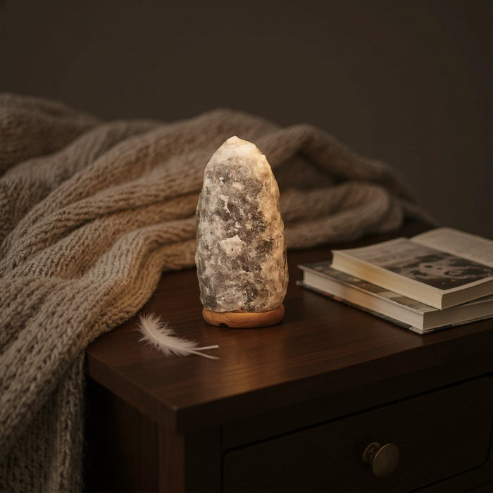 Nepal Grey Natural Salt Lamp