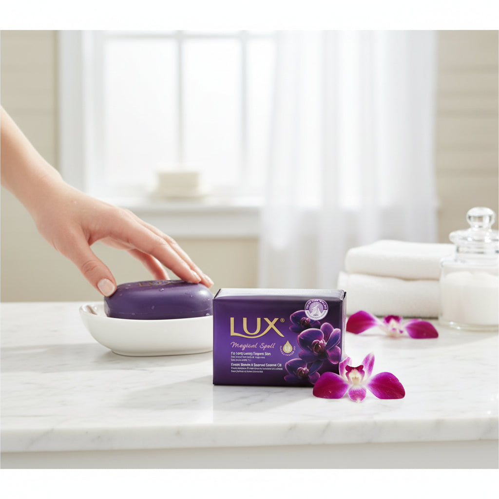 Lux Soap 3 X 80G Magical Spell Luxury Bath Soap For Soft Skin