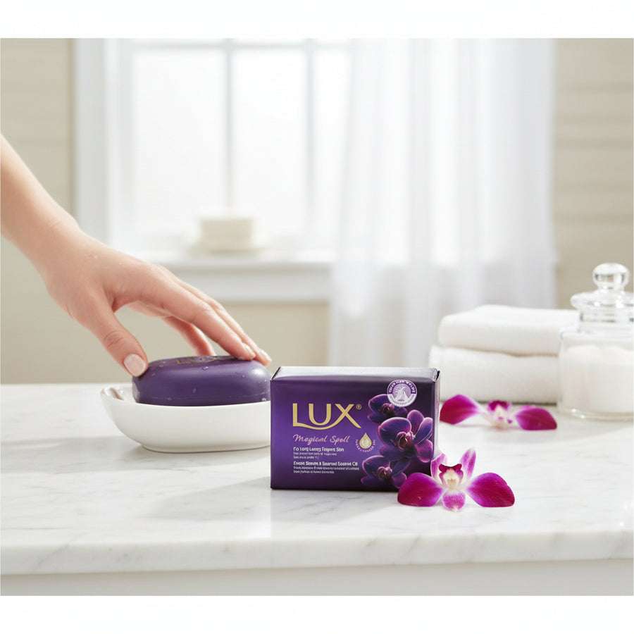 Lux Soap 3 X 80G Magical Spell Luxury Bath Soap For Soft Skin