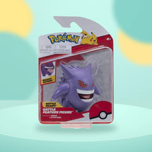 Pokemon Battle Feature Figure Gengar on a playful mint studio display