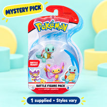 Pokemon Battle Figure Packs Asst shown in full on a pale teal studio background