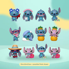 Pop! Mystery Minis - Stitch - Mystery Pick on a playful mint studio display — One blind box • possible finds shown