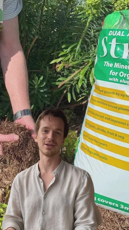 Strulch® Dual Action Organic Straw Mulch – 9kg