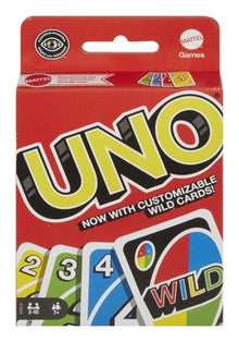 Uno Card Game - Custom Wild Card – full product and packaging